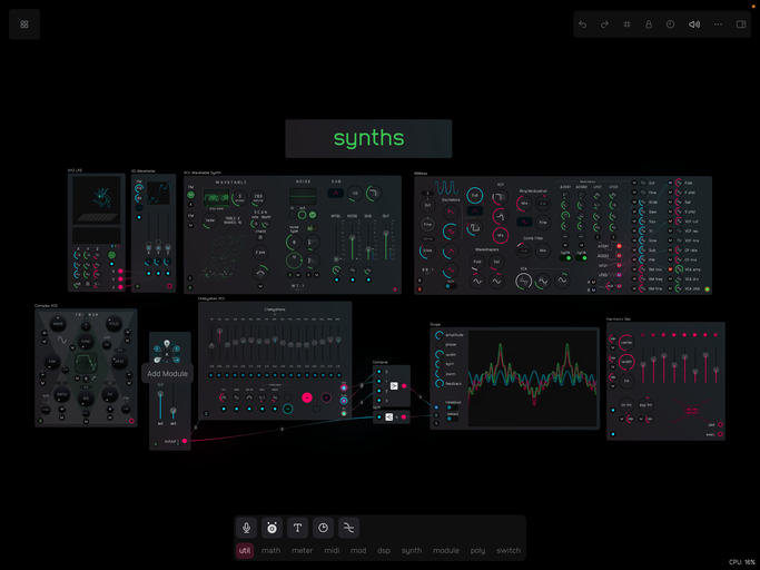 Create Instruments & Effects